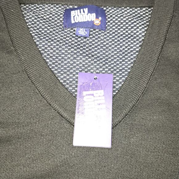 Billy London UK Black Soft Long Sleeve Ultra-soft Sweater V-Neck Size XL - Picture 8 of 9